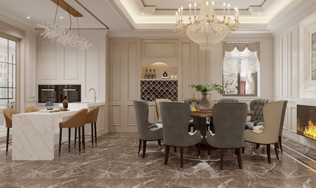 美式整装定制效果