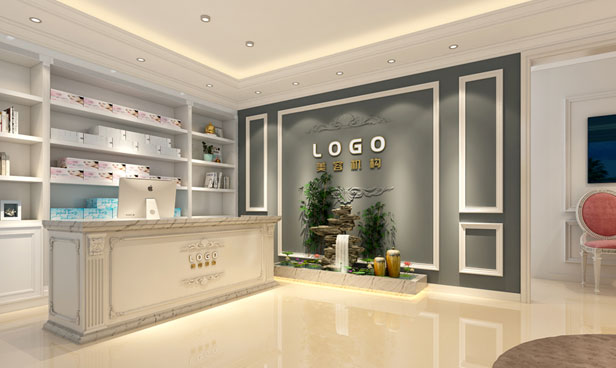 通州区400平米美容院整装定制效果图 通州区400平米美容院整装定制效果图